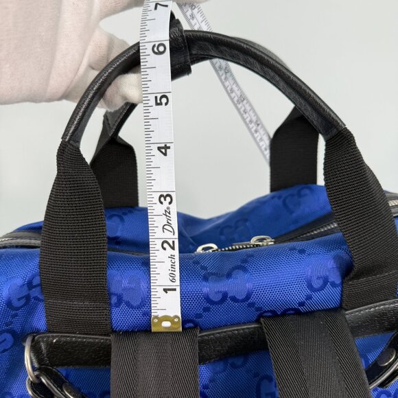 Gucci Off the Grid Medium Backpack Blue - Picture 3 of 14